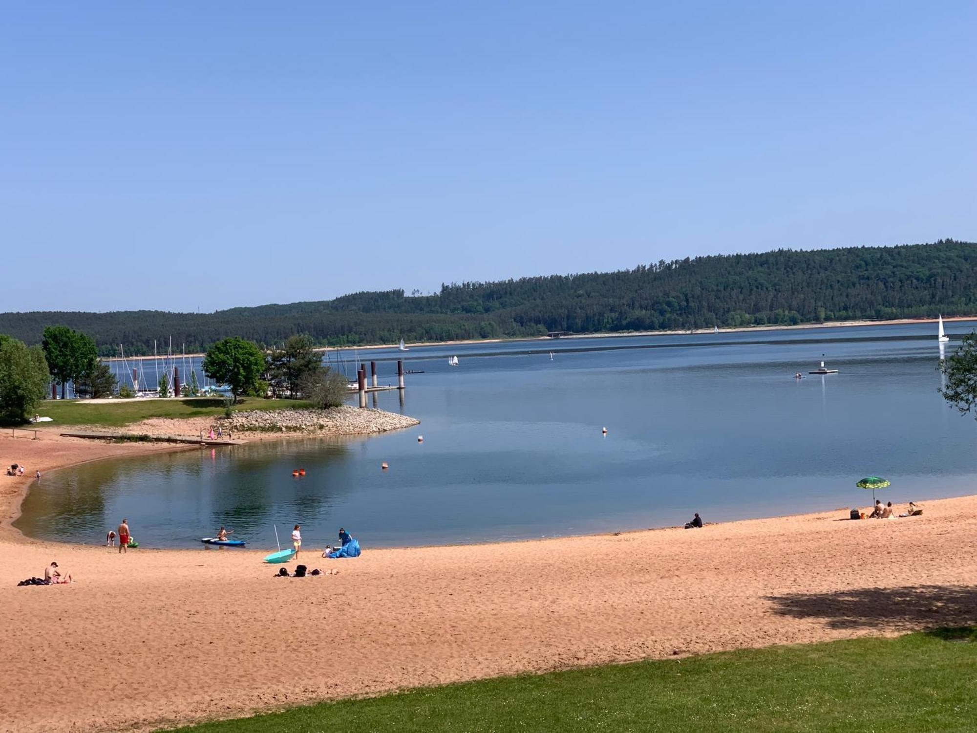 Sonniges 4 **** Dg-Apartment Mit Aufzug+Seeblick Pleinfeld Zewnętrze zdjęcie